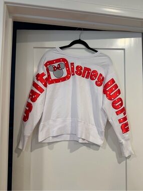 Walt Disney World Icon Pullover Long Sleeve Minnie Mouse